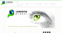 Desktop Screenshot of lumentekglobal.com